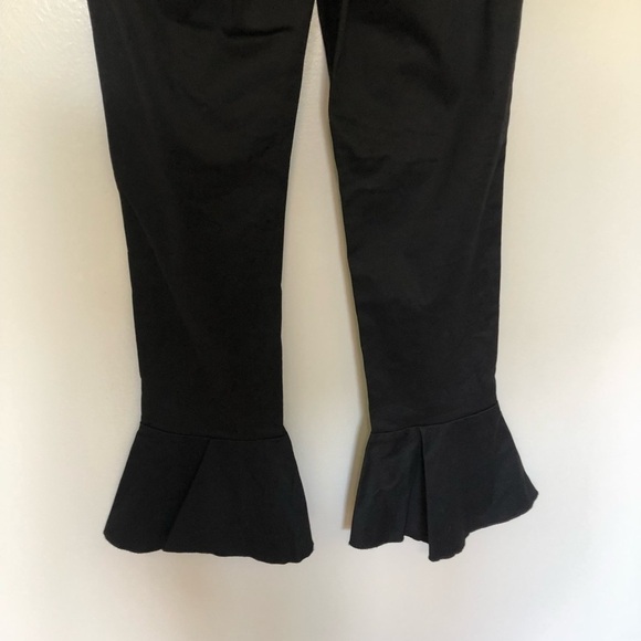 Lioness Runaway Pants Ruffle Hem Black New XS - Picture 5 of 10